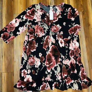Floral Baby Doll Dress